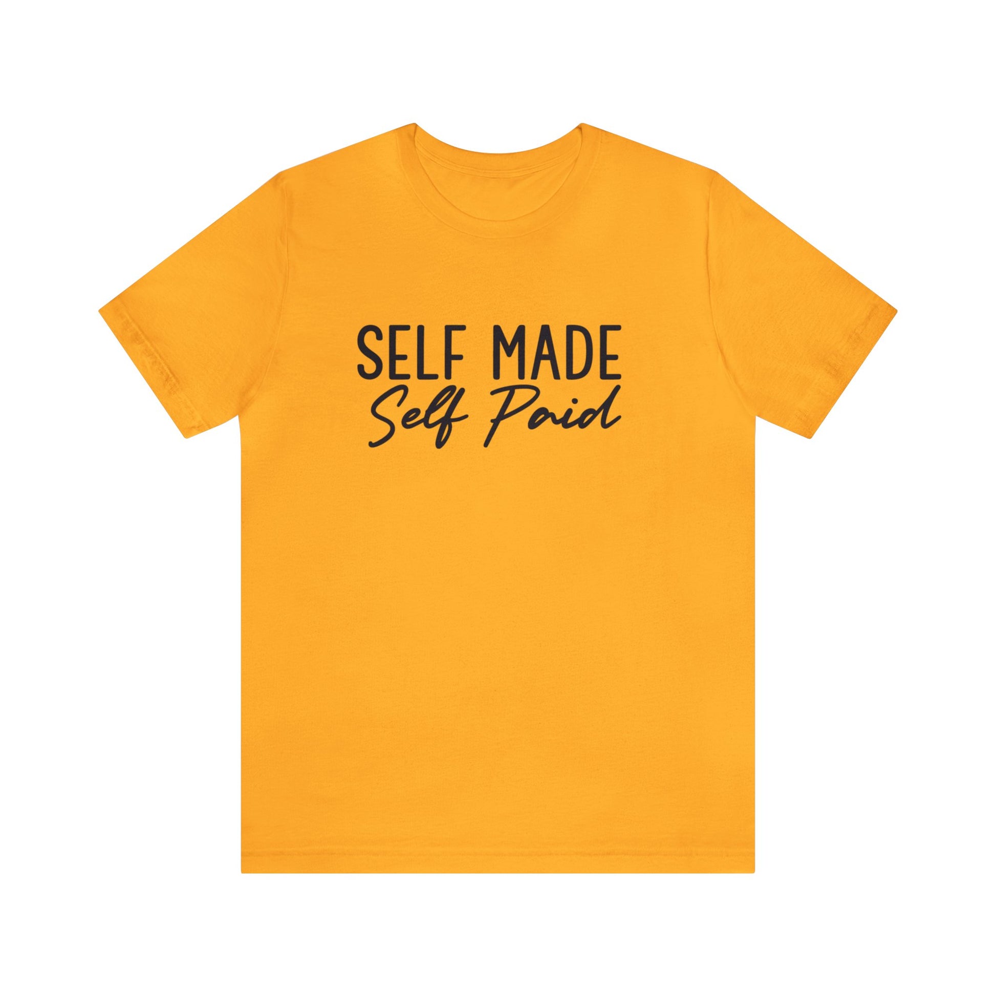 Self Made T-shirt | Short Sleeve T-shirt | The Boss Queen Shop