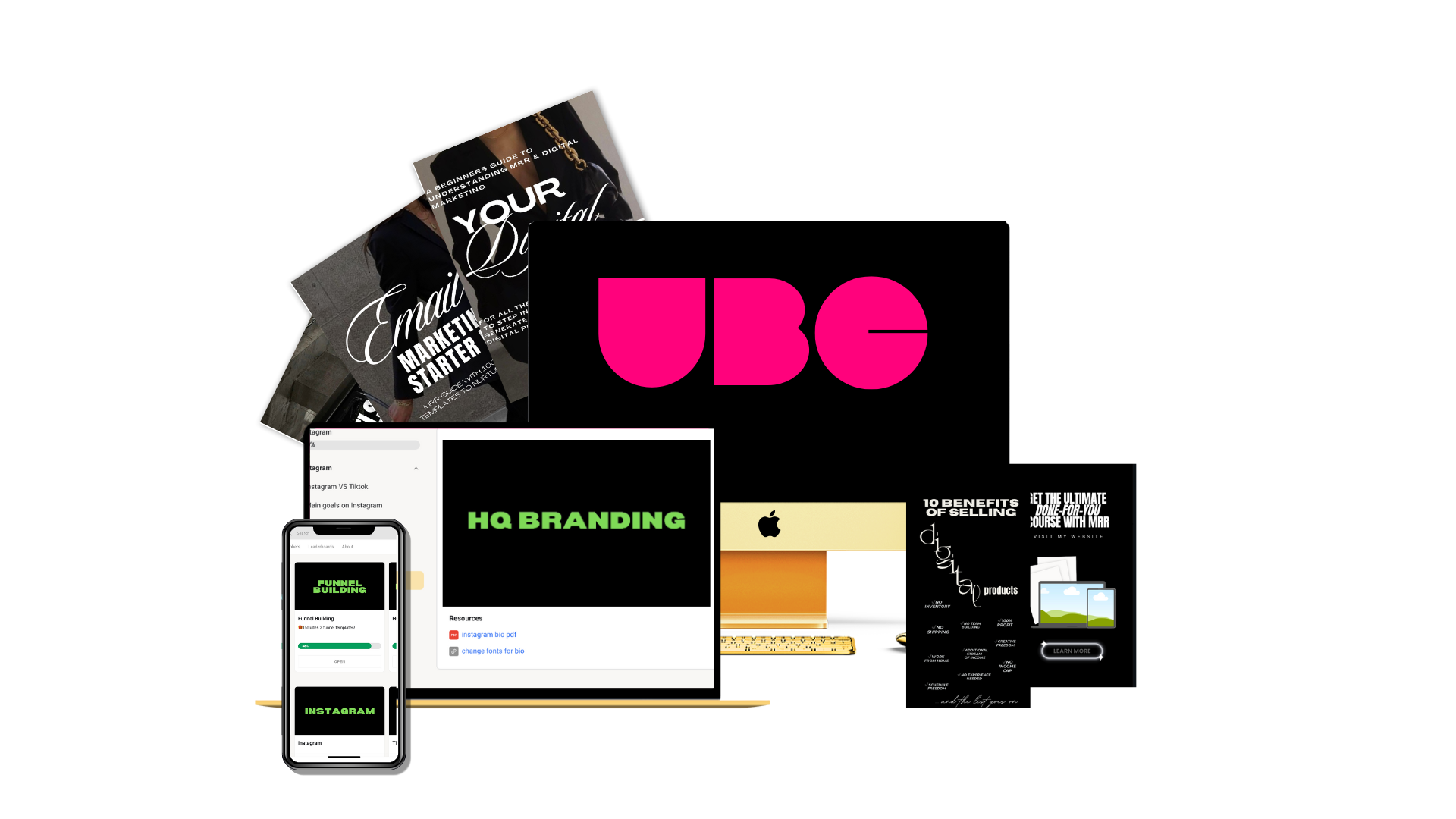 UBC - THE ULTIMATE BRANDING COURSE WITH MASTER RESELLER RIGHTS
