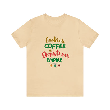 Cookie, Coffee, Christmas' Empire Sleeve Tee