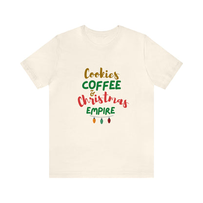 Cookie, Coffee, Christmas' Empire Sleeve Tee