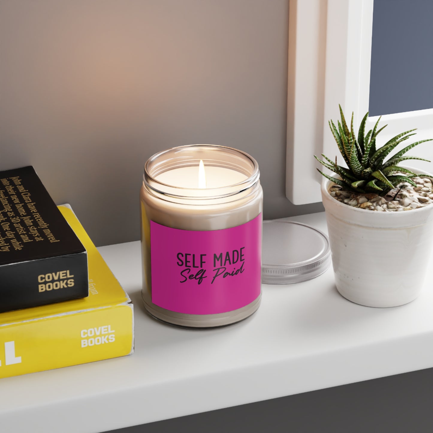 Enhance Your Space with Self Made, Self Paid Scented Candles (9oz) 🕯️