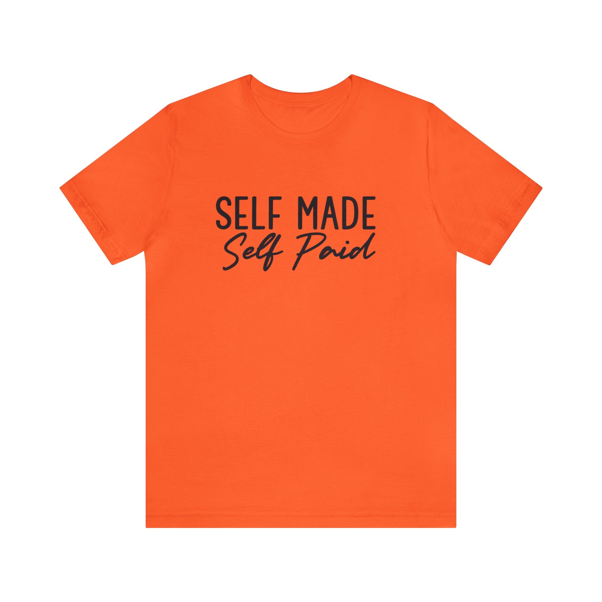 Self Made T-shirt | Short Sleeve T-shirt | The Boss Queen Shop