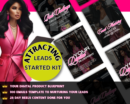 Queen Attracting Leads Bundle w/ MRR & PLR