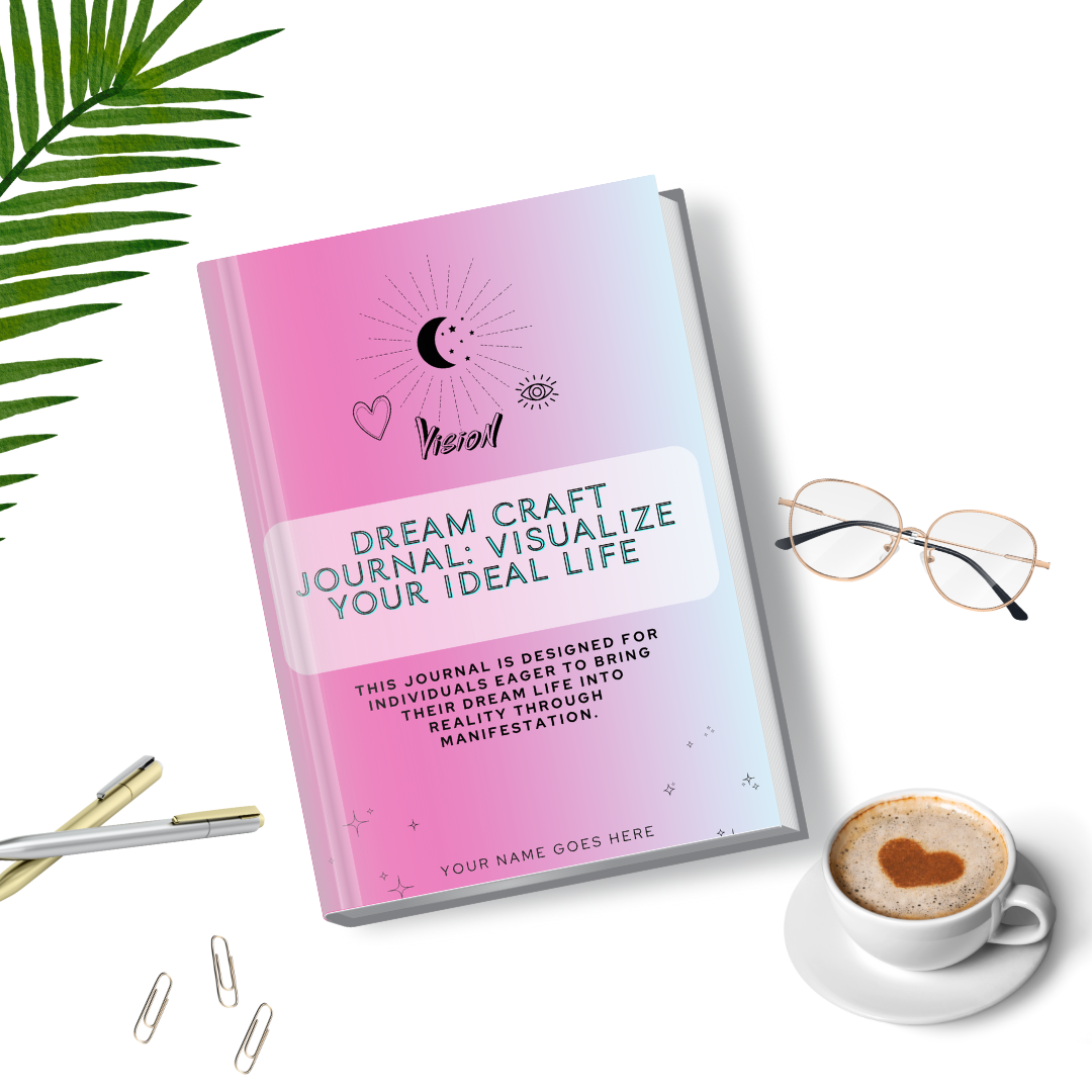 ✨ Unleash Your Creative Entrepreneurial Spirit with the DreamCraft Journal: A Customizable Canva Template with PLR Rights! 📖🌈