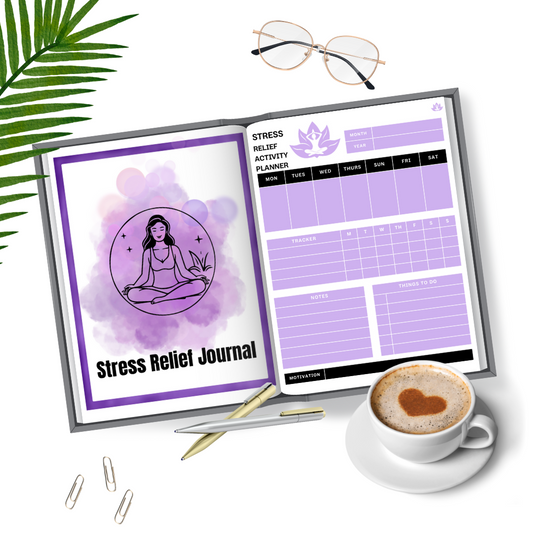 🌿📝 Stress Relief Planner - PLR