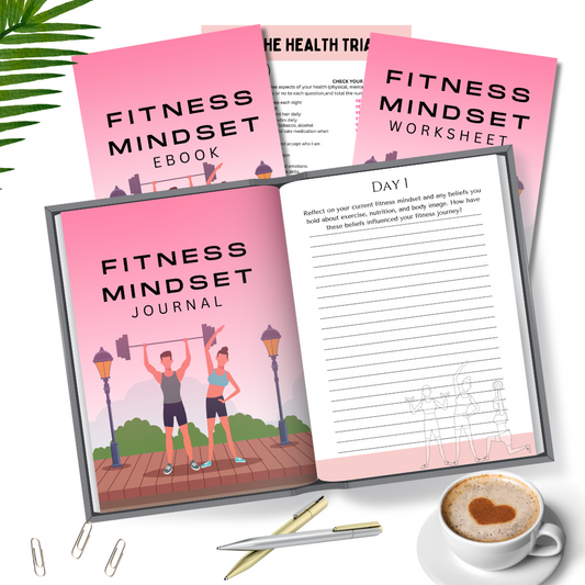 Mindset Fitness Bundle PLR: Canva-Ready for Easy Customization