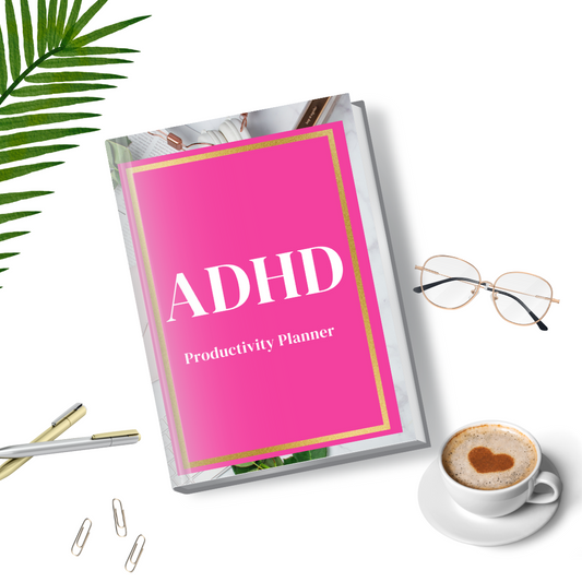 ADHD Daily Planner | ADHD Productivity Planner | The Boss Queen Shop