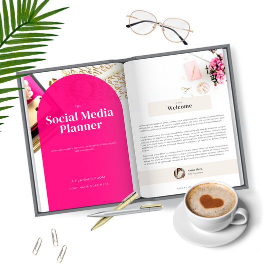 Social Media Planner with PLR rights