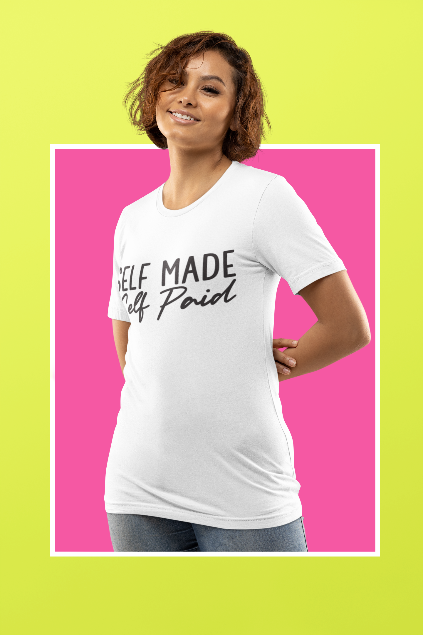 Self Made T-shirt | Short Sleeve T-shirt | The Boss Queen Shop